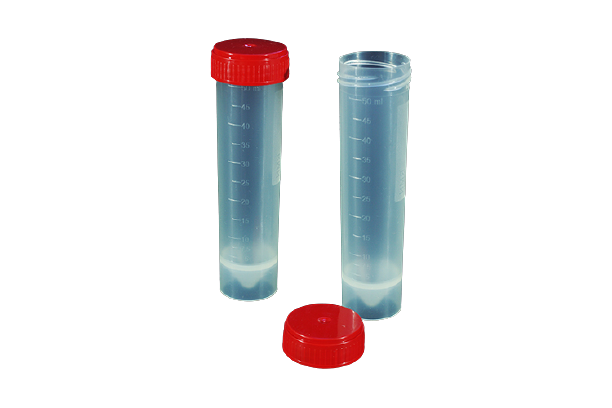 Пробірка конічна (тип Фалькон) «ВОЛЕС» градуйована з кришкою 50 мл (ПП)